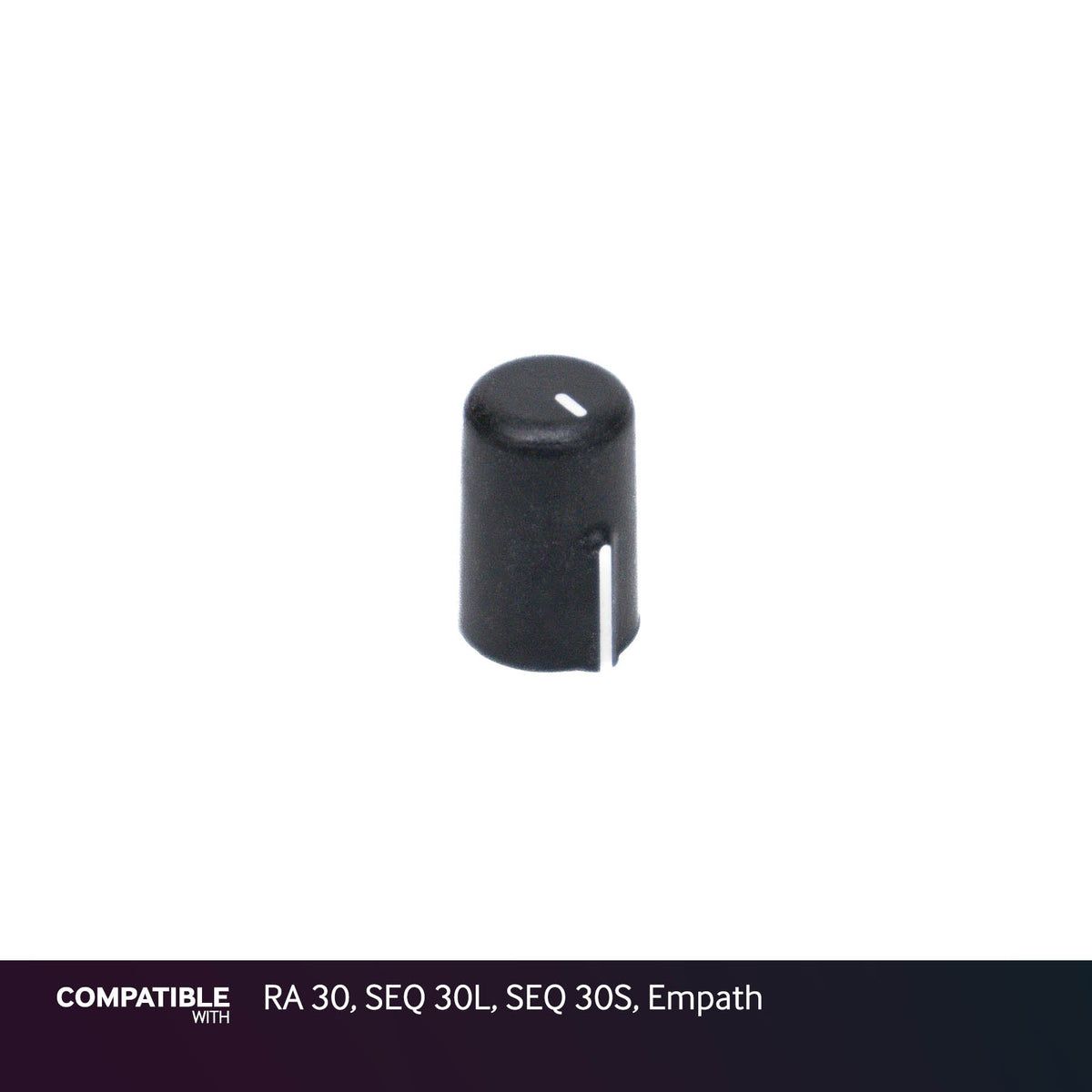 Rane Black Flexi-Fit Knob for RA 30, SEQ 30L, SEQ 30S, Empath