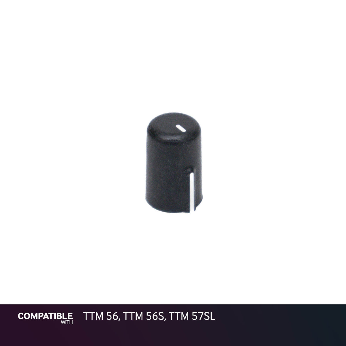Rane Black Flexi-Fit Knob for TTM 56, TTM 56S, TTM 57SL