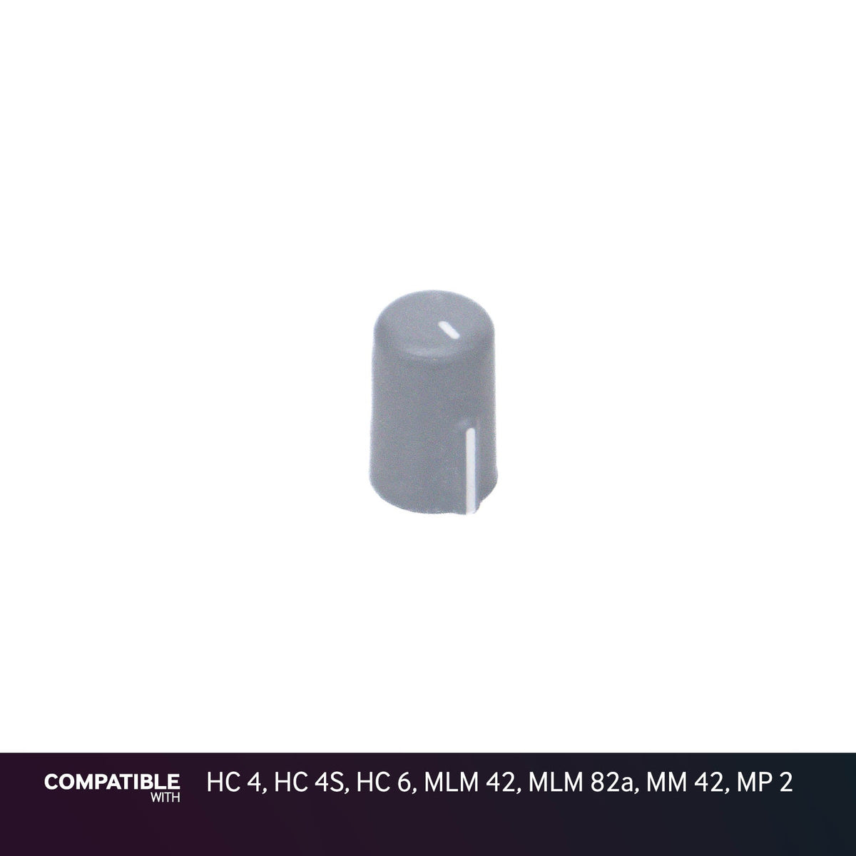 Rane Gray Flexi-Fit Knob for HC 4, HC 4S, HC 6, MLM 42, MLM 82a, MM 42, MP 2