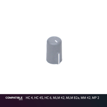 Rane Gray Flexi-Fit Knob for HC 4, HC 4S, HC 6, MLM 42, MLM 82a, MM 42, MP 2