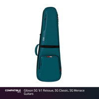 Gator Blue ICON Case for Gibson SG '61 Reissue, SG Classic, SG Menace Guitars