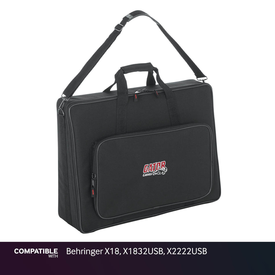 Gator Lightweight 16" x 22" Case for Behringer X18, X1832USB, X2222USB