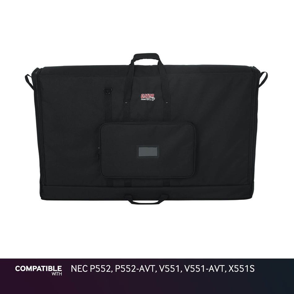 Gator 50" Transport Bag for NEC P552, P552-AVT, V551, V551-AVT, X551S