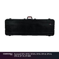 Gator Travel Case for Kurzweil SP2, SP2X, SP2XS, SP3X, SP4-8, SP5-8, SP6-8, SP-76, SP-88X