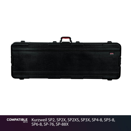Gator Travel Case for Kurzweil SP2, SP2X, SP2XS, SP3X, SP4-8, SP5-8, SP6-8, SP-76, SP-88X