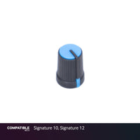 Soundcraft Blue Knob with Line for Signature 10, Signature 12