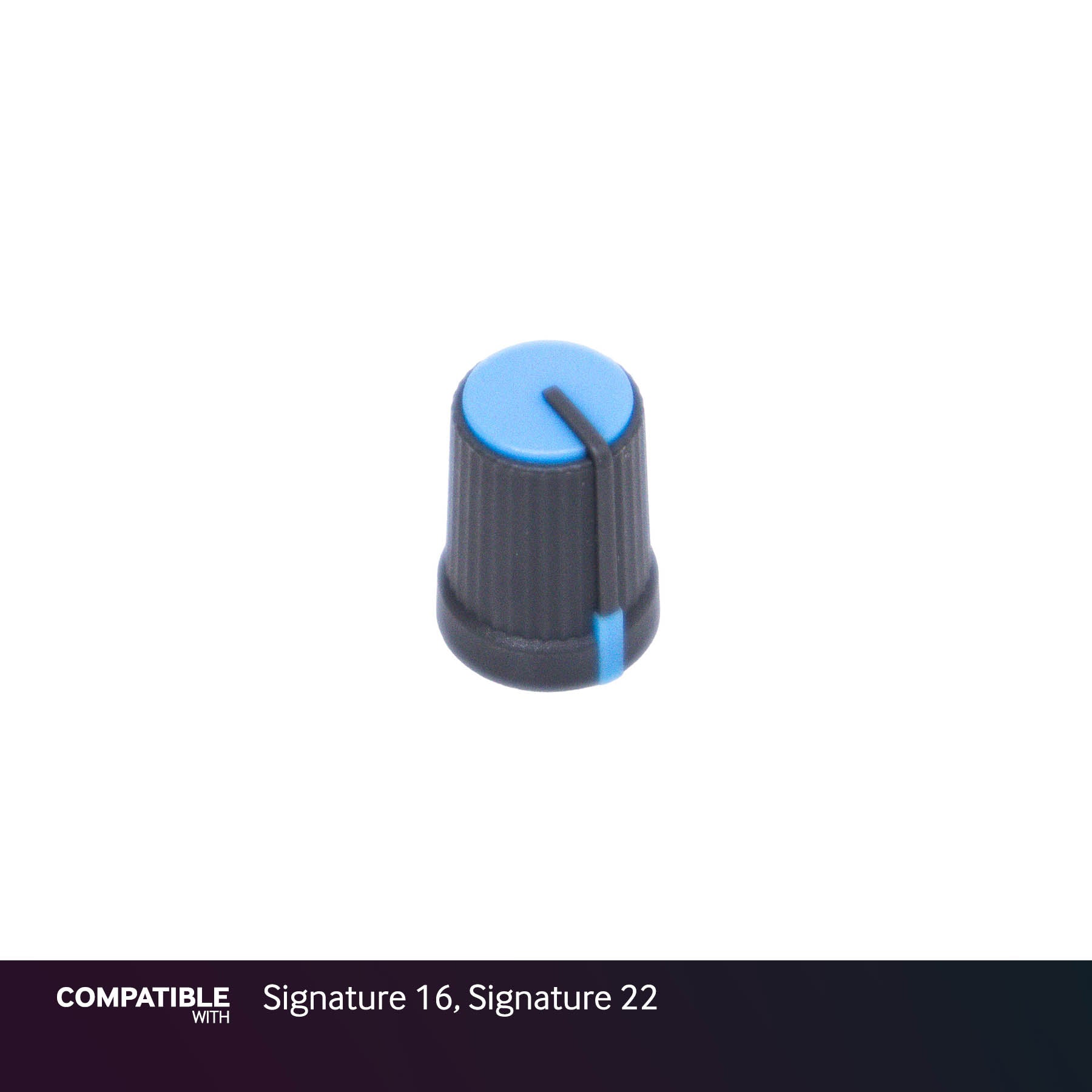 Soundcraft Blue Knob with Line for Signature 16, Signature 22