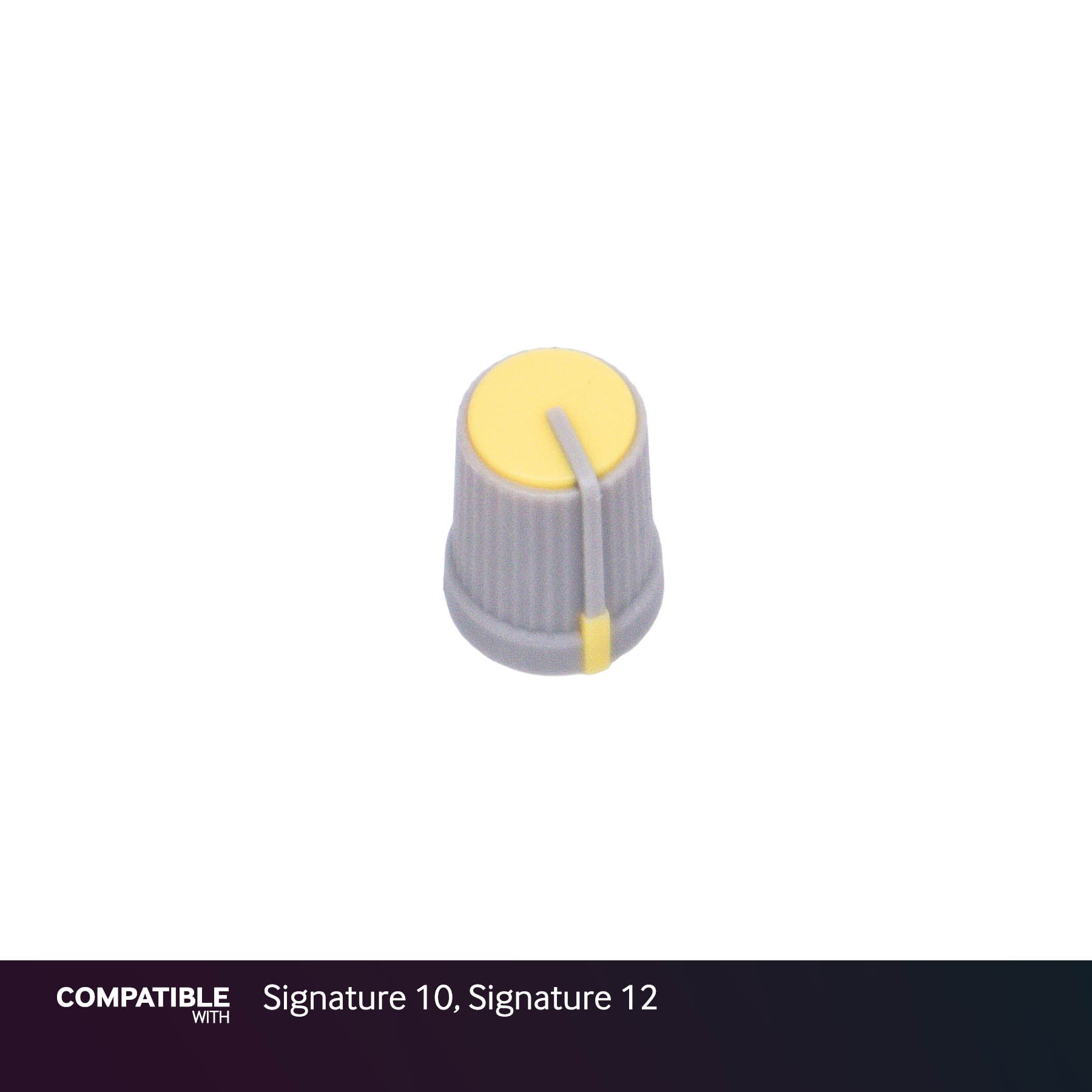 Soundcraft Yellow Knob with Line for Signature 10, Signature 12