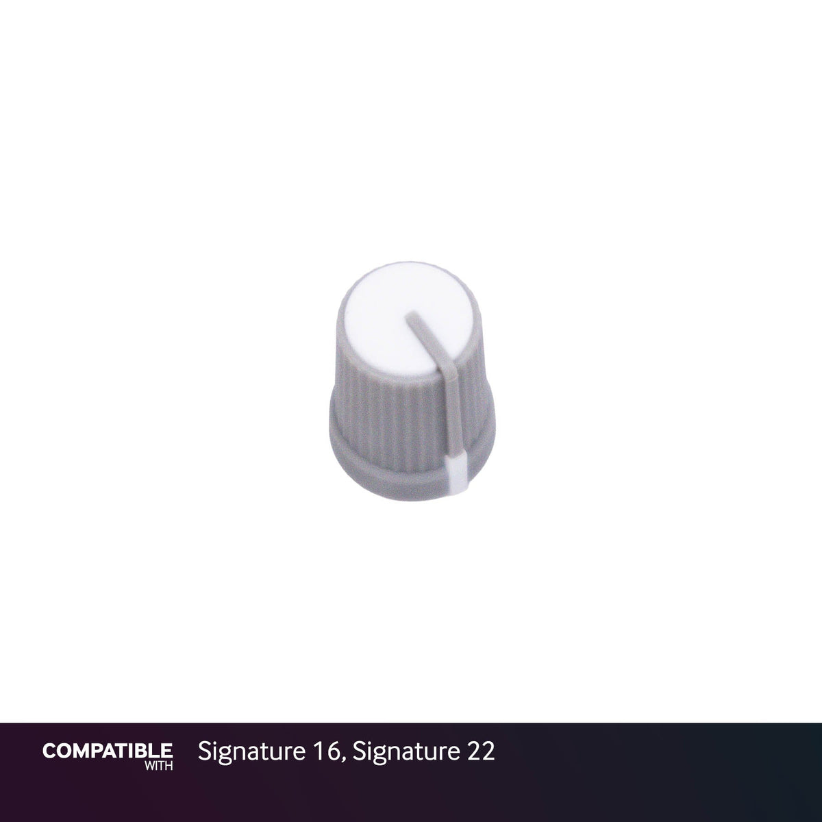 Soundcraft White Knob with Line for Signature 16, Signature 22