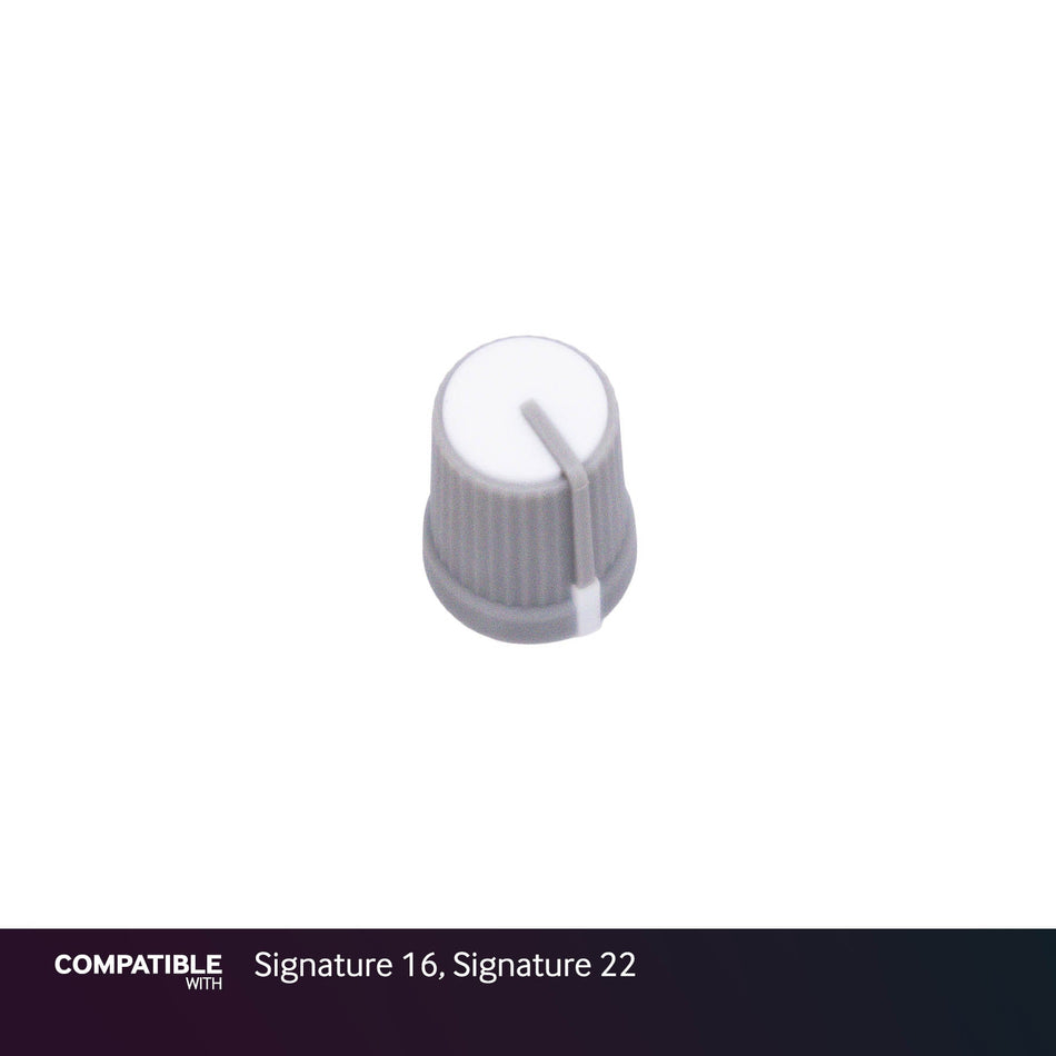 Soundcraft White Knob with Line for Signature 16, Signature 22