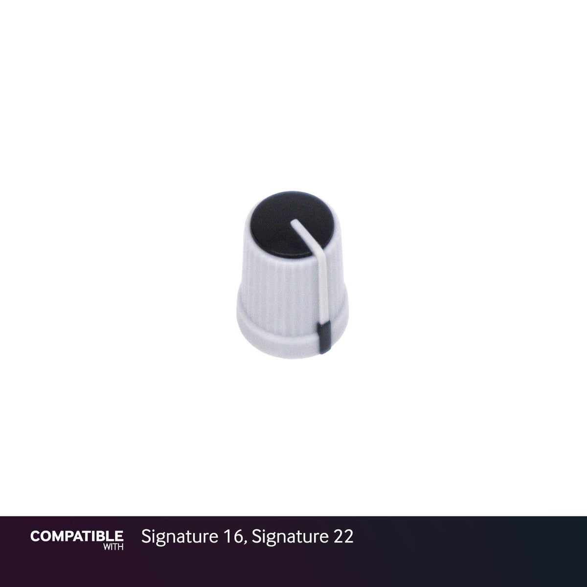 Soundcraft Black Knob with Line for Signature 16, Signature 22