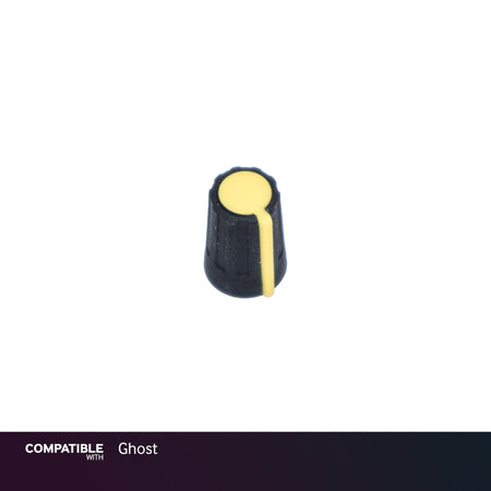 Soundcraft Yellow Fluted Knob for Ghost