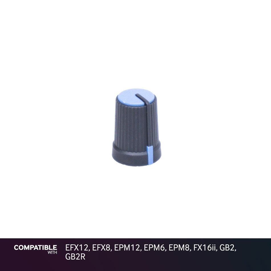 Soundcraft Blue Aux Knob for EFX12, EFX8, EPM12, EPM6, EPM8, FX16ii, GB2, GB2R