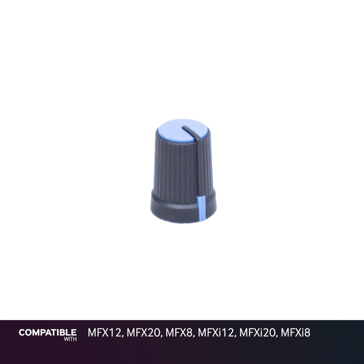 Soundcraft Blue Aux Knob for MFX12, MFX20, MFX8, MFXi12, MFXi20, MFXi8
