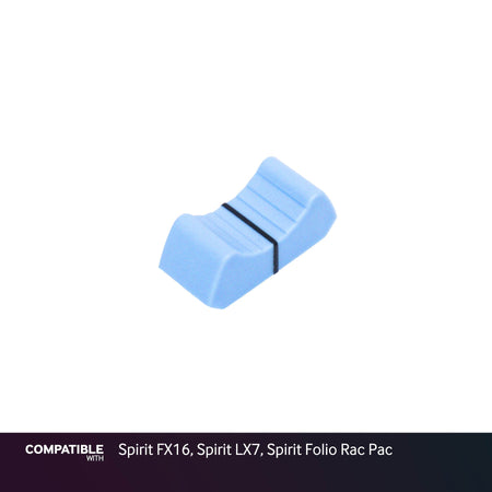Soundcraft Blue Fader Cap for Spirit FX16, Spirit LX7, Spirit Folio Rac Pac