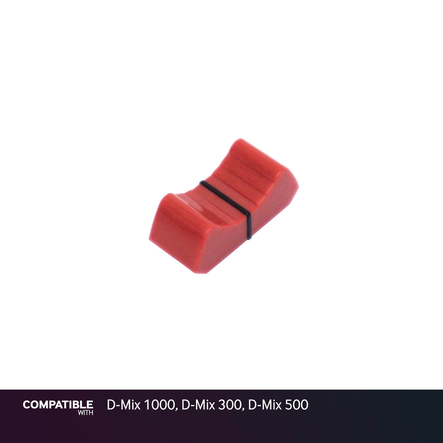 Soundcraft Red Fader Cap for D-Mix 1000, D-Mix 300, D-Mix 500