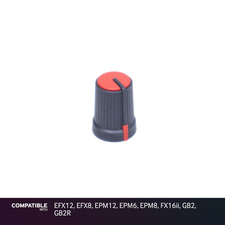 Soundcraft Red Gain Knob for EFX12, EFX8, EPM12, EPM6, EPM8, FX16ii, GB2, GB2R