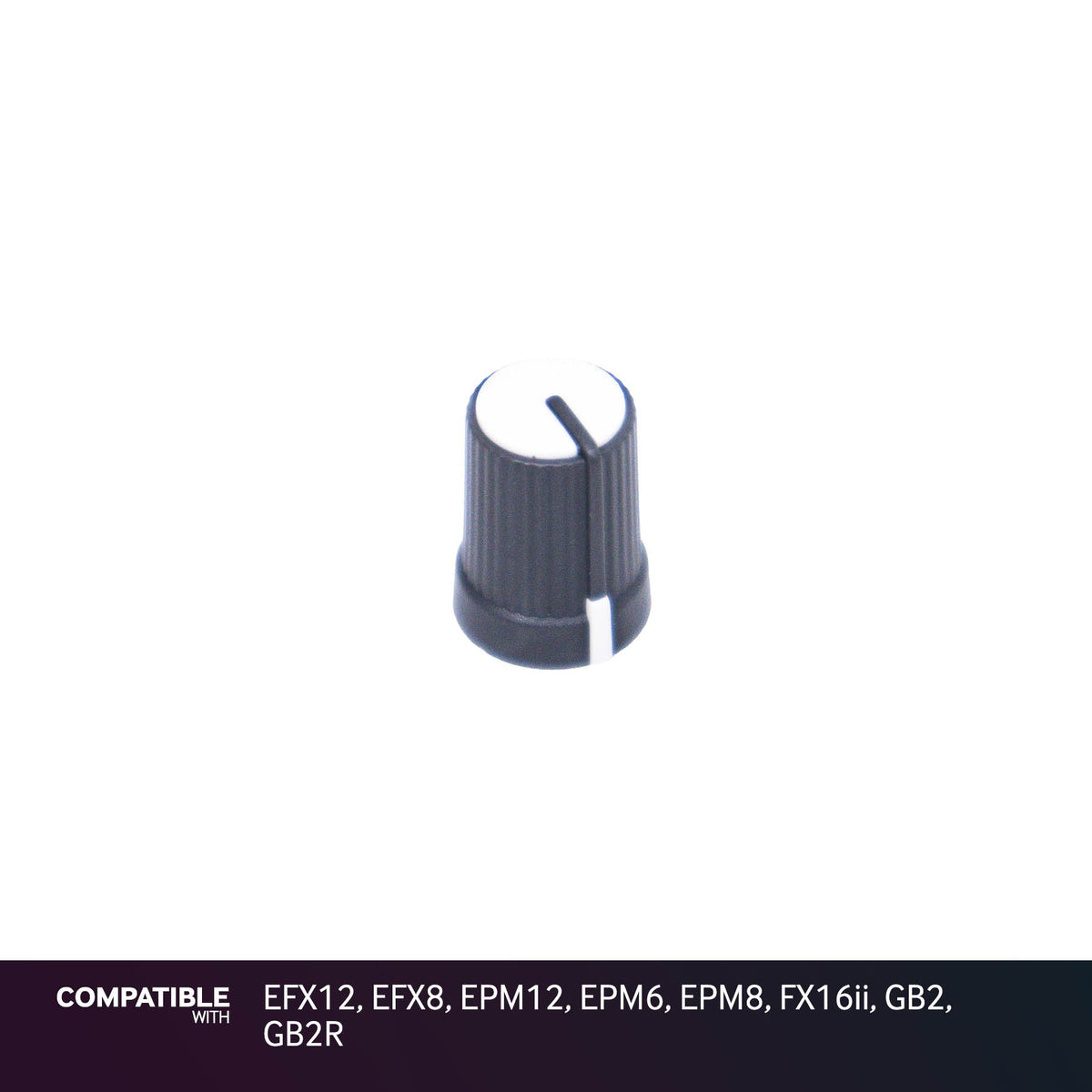 Soundcraft White MF Knob for EFX12, EFX8, EPM12, EPM6, EPM8, FX16ii, GB2, GB2R