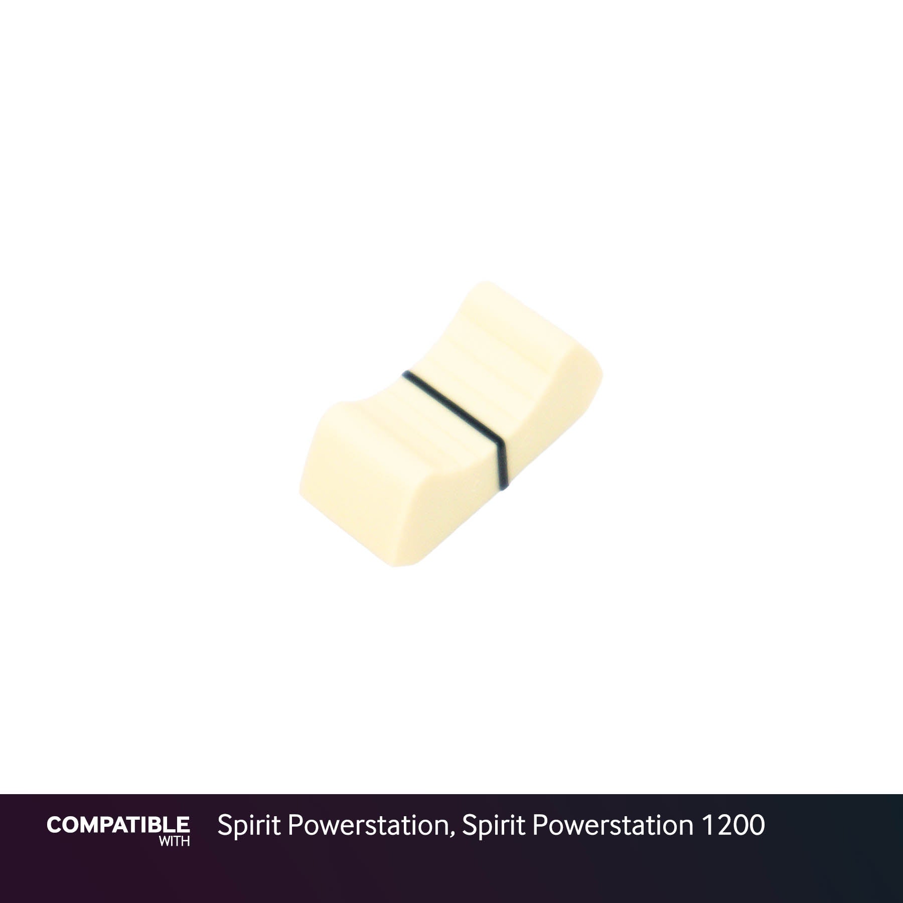 Soundcraft Yellow Fader Cap for Spirit Powerstation, Spirit Powerstation 1200