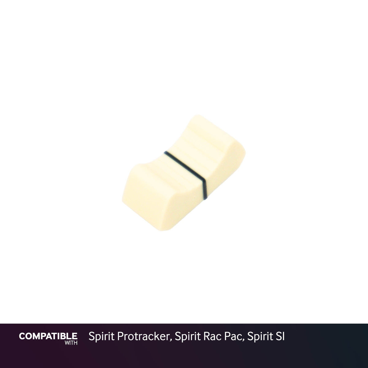 Soundcraft Yellow Fader Cap for Spirit Protracker, Spirit Rac Pac, Spirit SI