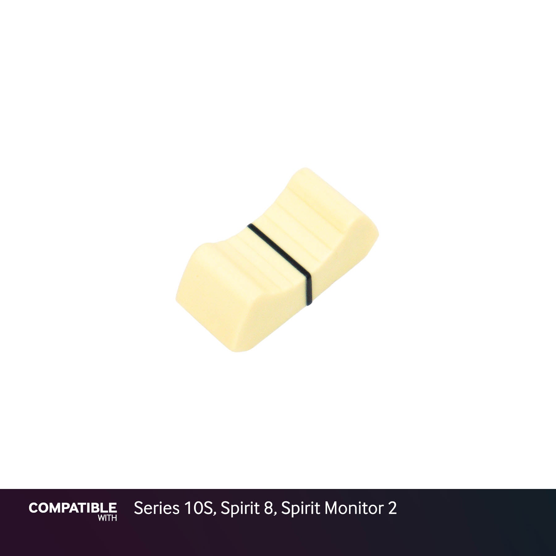 Soundcraft Yellow Fader Cap for Series 10S, Spirit 8, Spirit Monitor 2