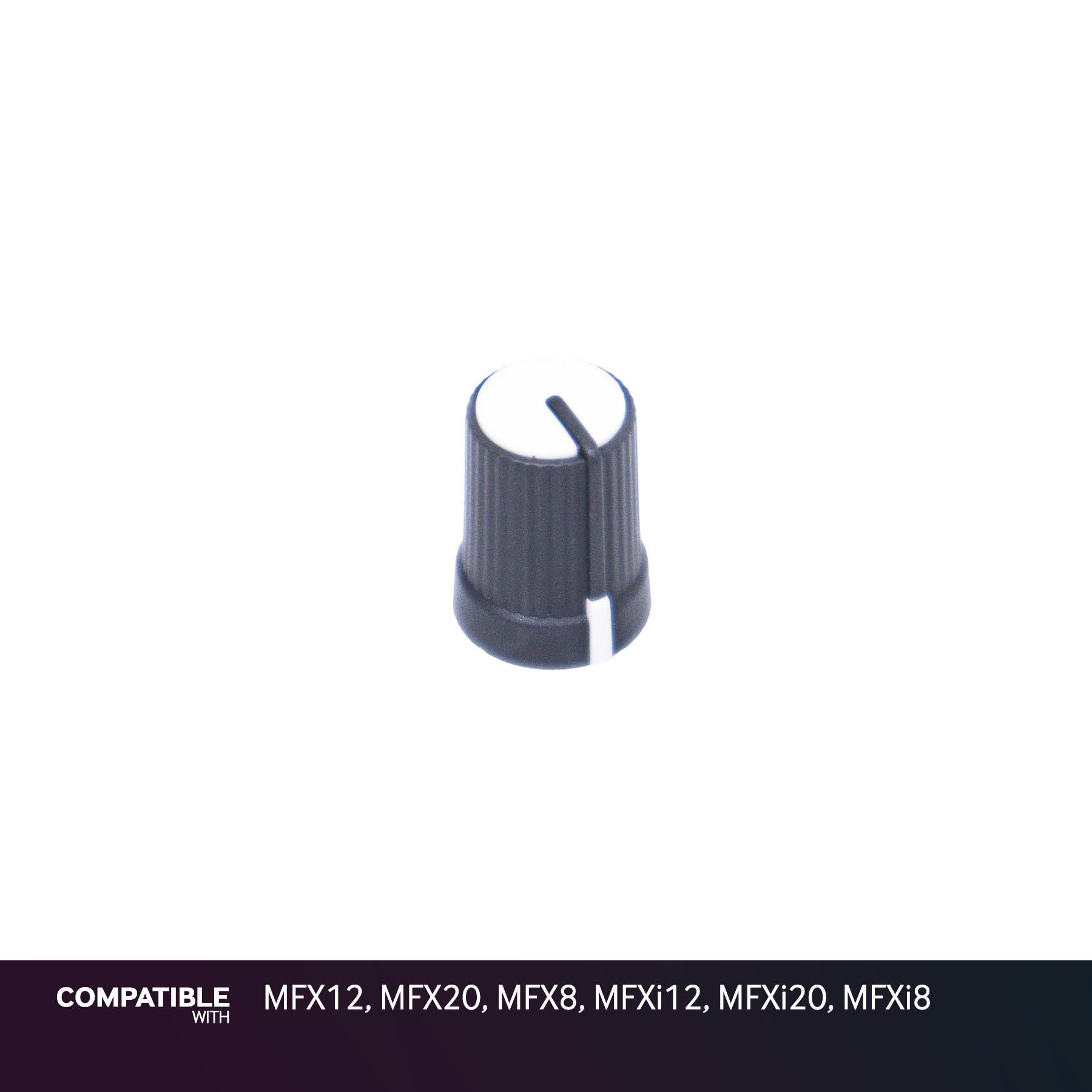 Soundcraft White MF Knob for MFX12, MFX20, MFX8, MFXi12, MFXi20, MFXi8