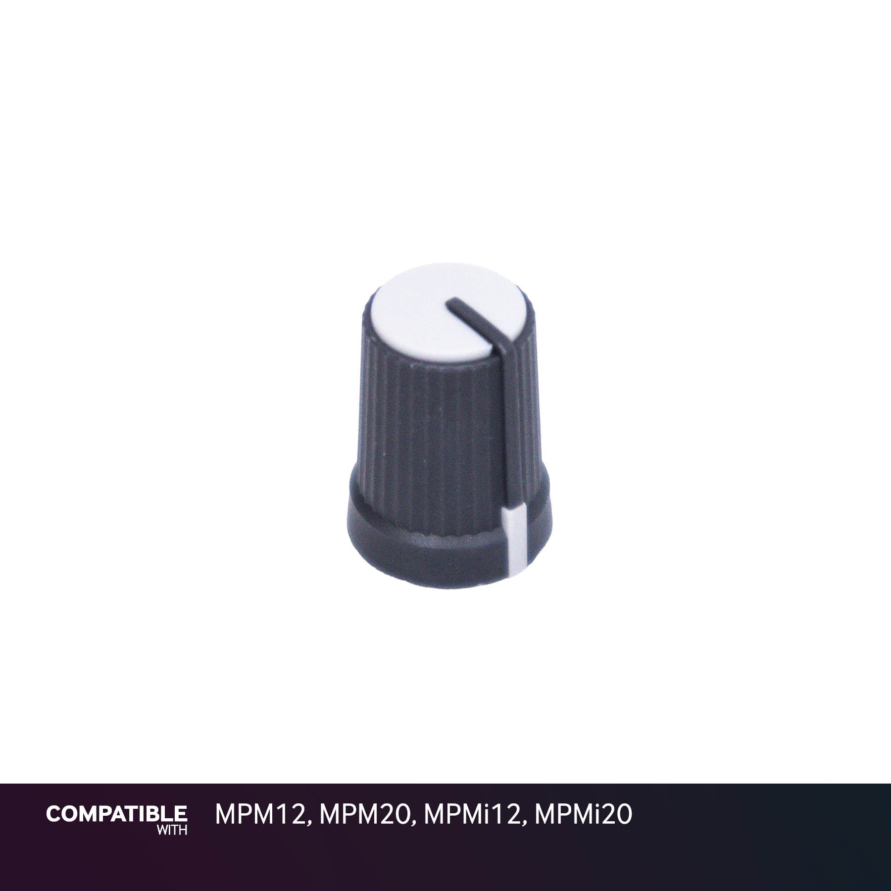 Soundcraft Gray Knob for MPM12, MPM20, MPMi12, MPMi20