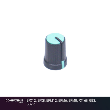 Soundcraft Green Aux Knob for EFX12, EFX8, EPM12, EPM6, EPM8, FX16ii, GB2, GB2R