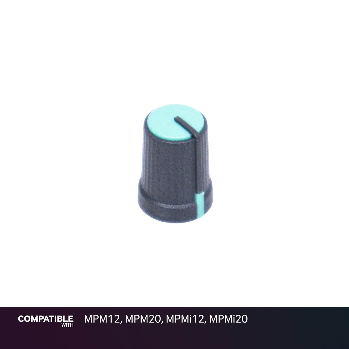 Soundcraft Green Aux Knob for MPM12, MPM20, MPMi12, MPMi20