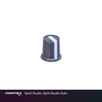 Soundcraft Gray/Blue Knob for Spirit Studio, Spirit Studio Auto