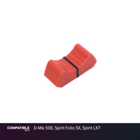 Soundcraft Red Fader Cap for D-Mix 500, Spirit Folio SX, Spirit LX7