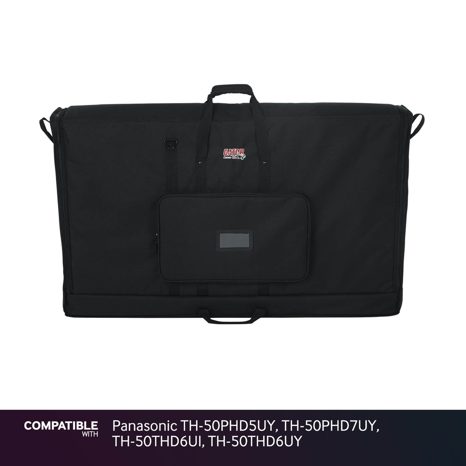 Gator 50" Transport Bag for Panasonic TH-50PHD5UY, TH-50PHD7UY, TH-50THD6UI, TH-50THD6UY