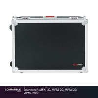 Gator Tour Case for Soundcraft MFXi-20, MPM-20, MPMi-20, MPMi-20/2