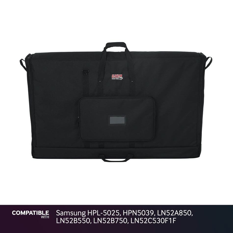 Gator 50" Transport Bag for Samsung HPL-5025, HPN5039, LN52A850, LN52B550, LN52B750, LN52C530F1F