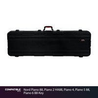 Gator Slim Travel Case for Nord Piano 88, Piano 2 HA88, Piano 4, Piano 5 88, Piano 6 88-Key