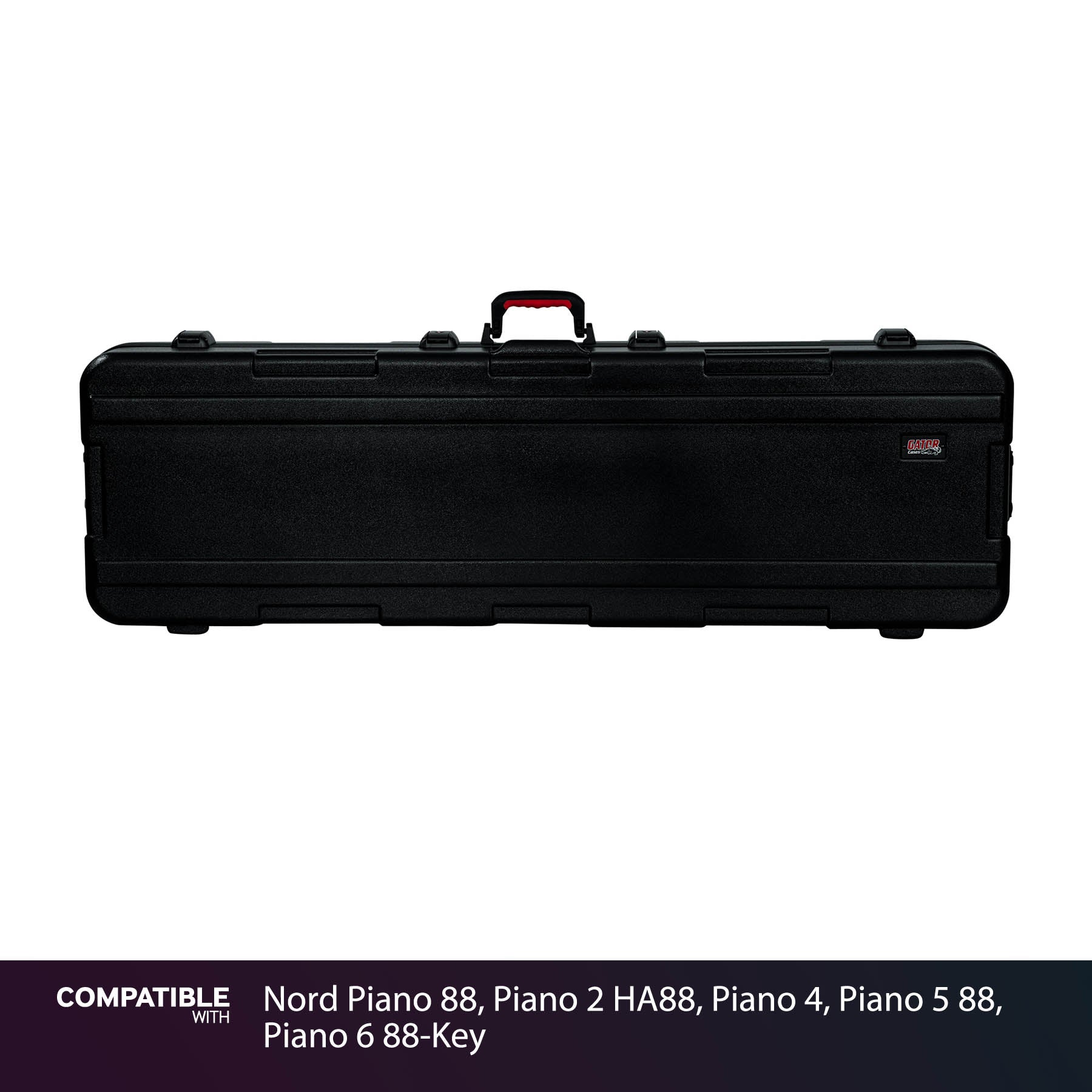 Gator Slim Travel Case for Nord Piano 88, Piano 2 HA88, Piano 4, Piano 5 88, Piano 6 88-Key