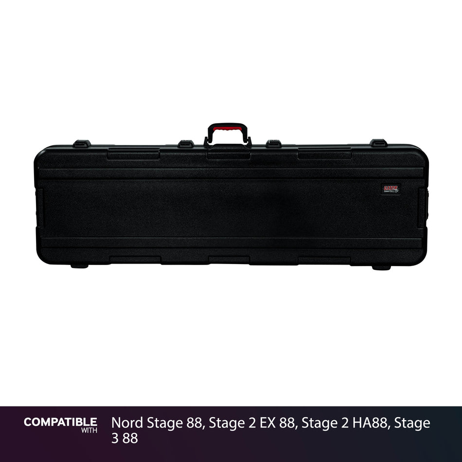 Gator Slim Travel Case for Nord Stage 88, Stage 2 EX 88, Stage 2 HA88, Stage 3 88
