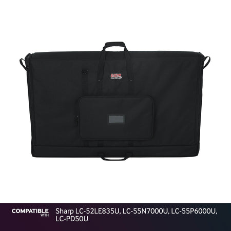 Gator 50" Transport Bag for Sharp LC-52LE835U, LC-55N7000U, LC-55P6000U, LC-PD50U