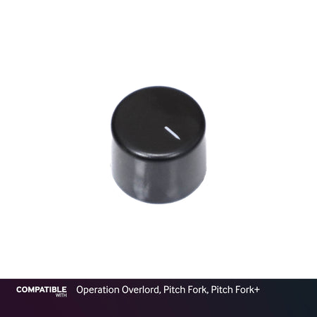 Electro-Harmonix Black Knob for Operation Overlord, Pitch Fork, Pitch Fork+