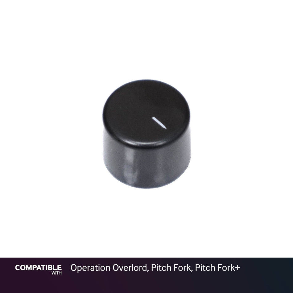 Electro-Harmonix Black Knob for Operation Overlord, Pitch Fork, Pitch Fork+