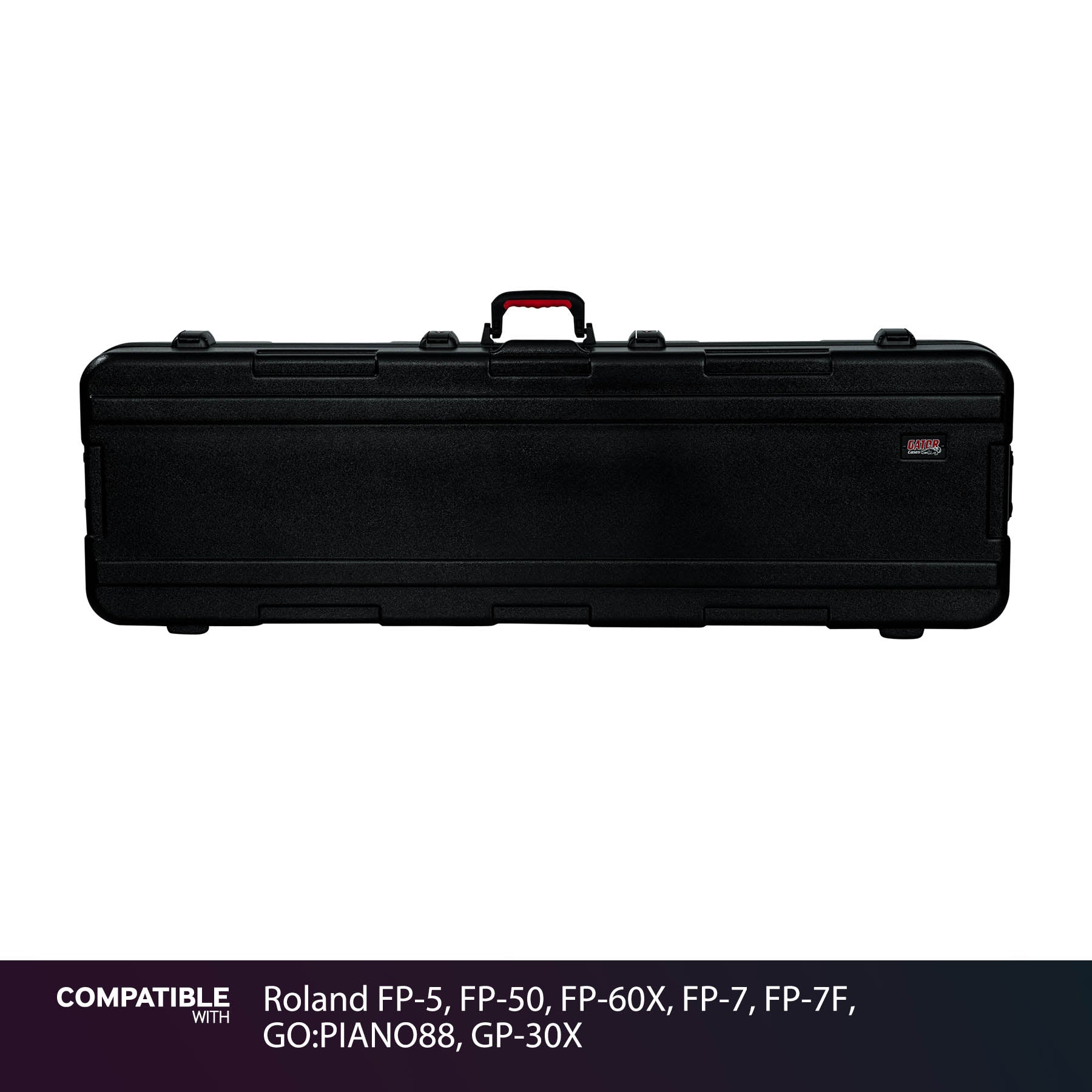 Gator Slim Travel Case for Roland FP-5, FP-50, FP-60X, FP-7, FP-7F, GO:PIANO88, GP-30X