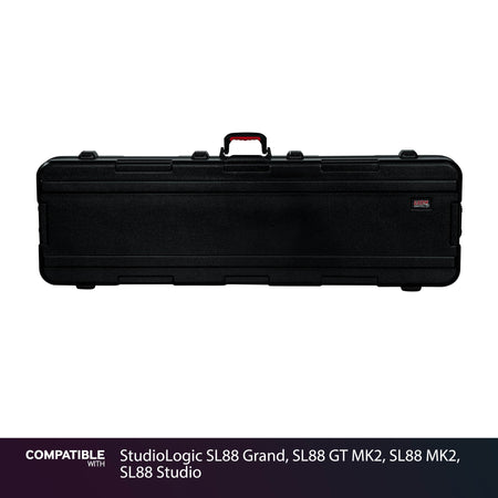 Gator Slim Travel Case for StudioLogic SL88 Grand, SL88 GT MK2, SL88 MK2, SL88 Studio