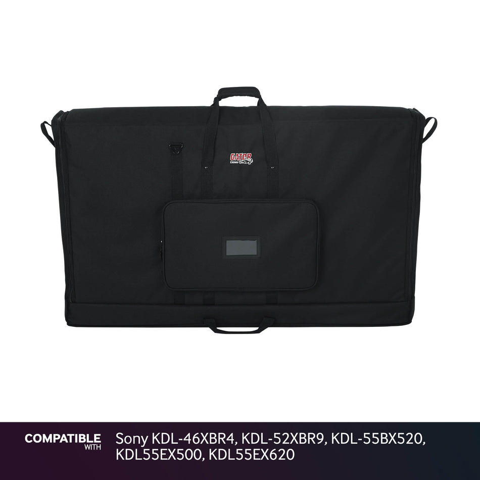 Gator 50" Transport Bag for Sony KDL-46XBR4, KDL-52XBR9, KDL-55BX520, KDL55EX500, KDL55EX620