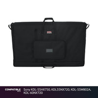 Gator 50" Transport Bag for Sony KDL-55HX750, KDL55NX720, KDL-55W802A, KDL-60NX720