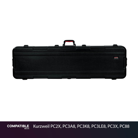 Gator Slim XL Travel Case for Kurzweil PC2X, PC3A8, PC3K8, PC3LE8, PC3X, PC88