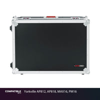 Gator Tour Case for Yorkville AP812, AP818, MAX16, PM16
