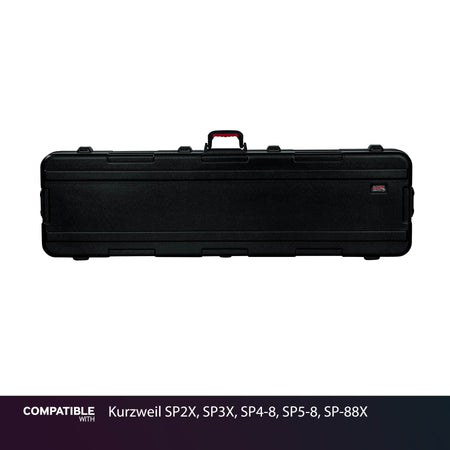 Gator Slim XL Travel Case for Kurzweil SP2X, SP3X, SP4-8, SP5-8, SP-88X