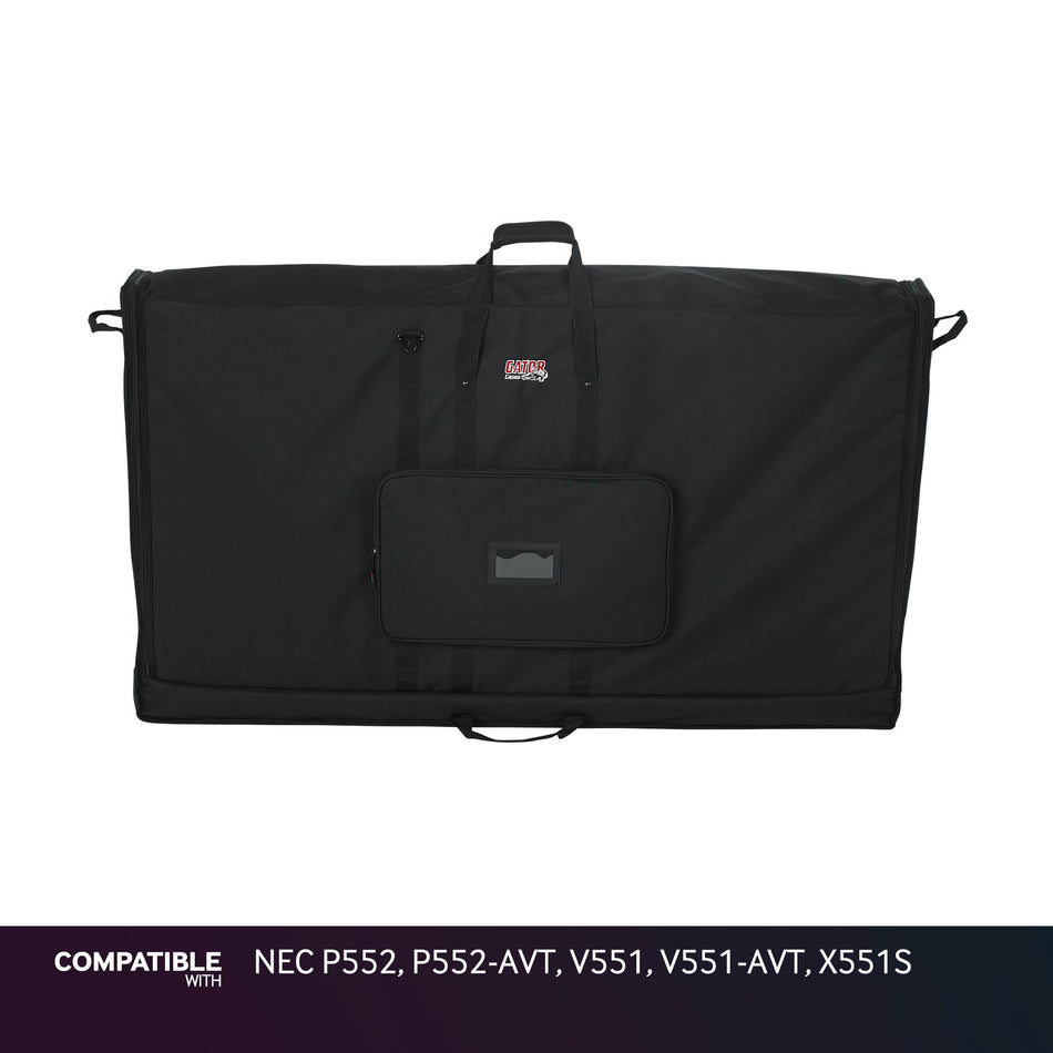 Gator 60" Transport Bag for NEC P552, P552-AVT, V551, V551-AVT, X551S
