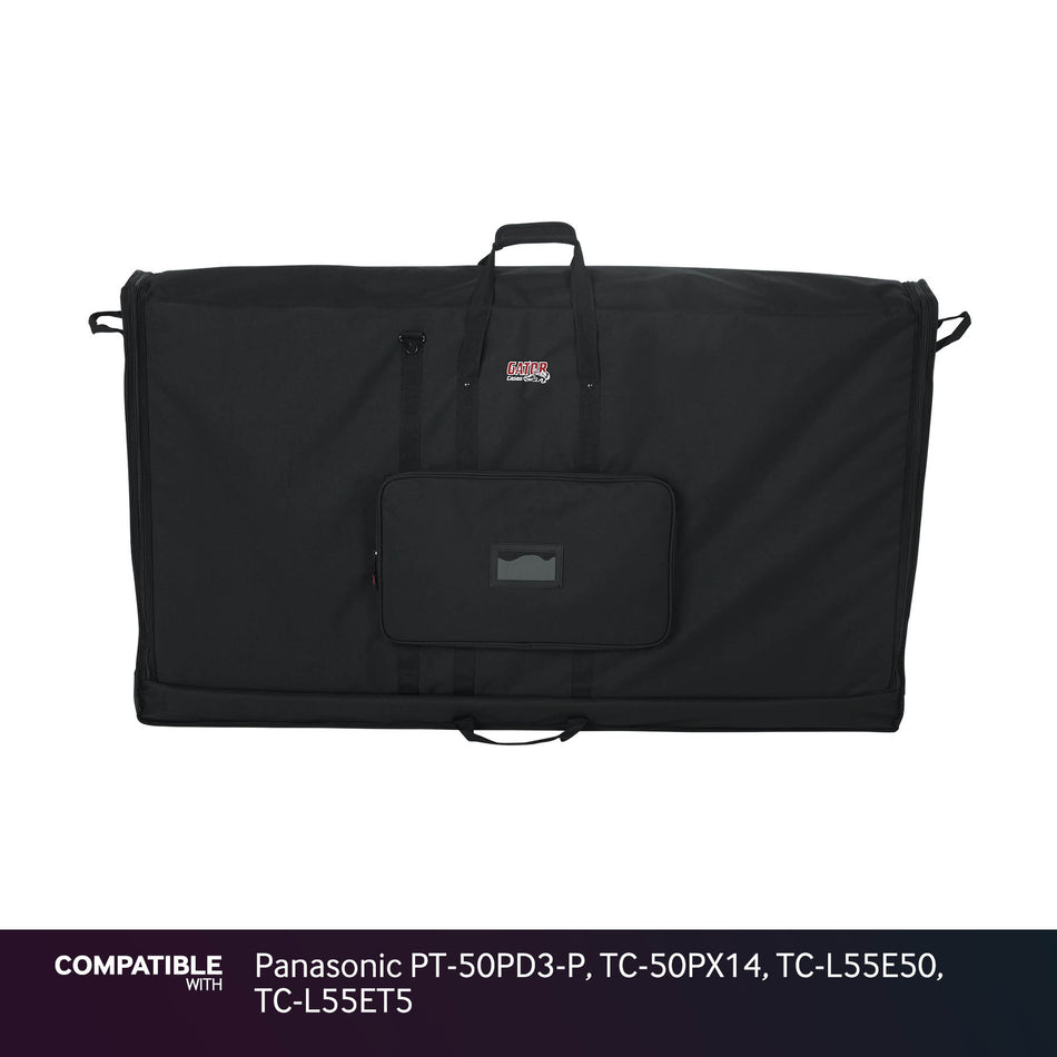 Gator 60" Transport Bag for Panasonic PT-50PD3-P, TC-50PX14, TC-L55E50, TC-L55ET5
