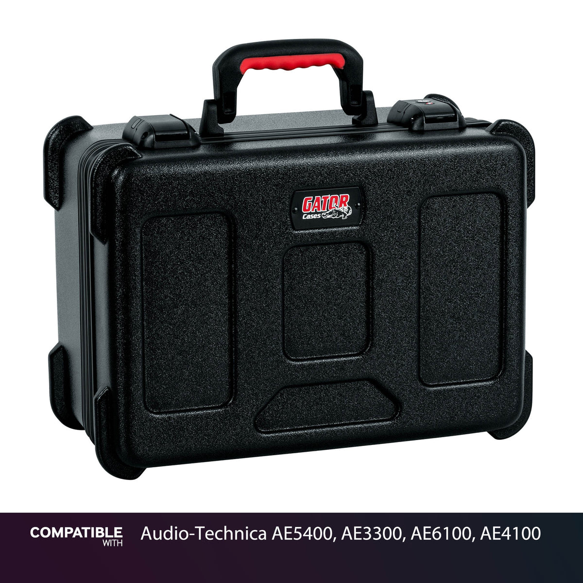 Gator 15 Mic Travel Case for Audio-Technica AE5400, AE3300, AE6100, AE4100